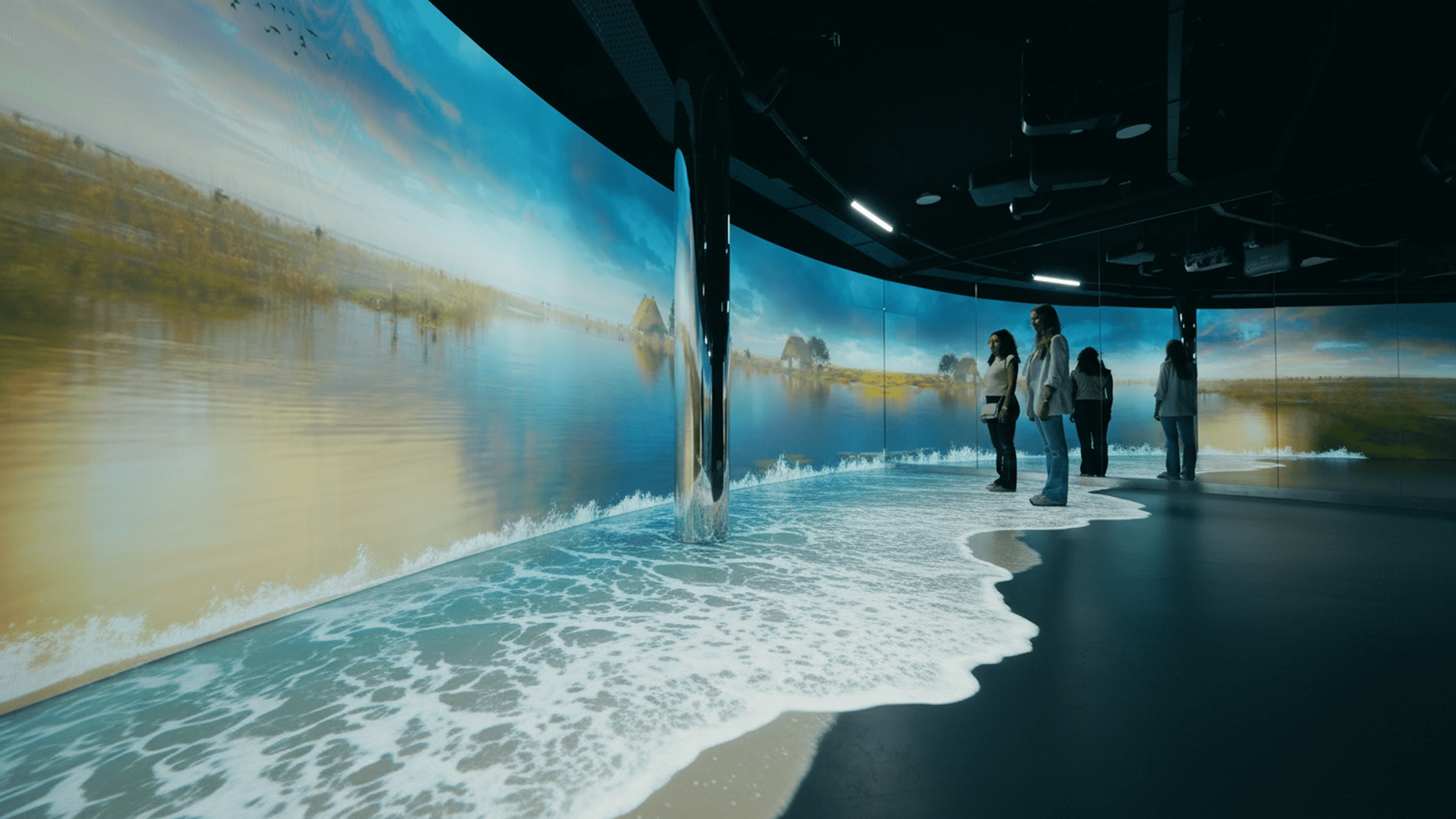 Eurmast, Immersive Experience, projection, Film by WOODWORK