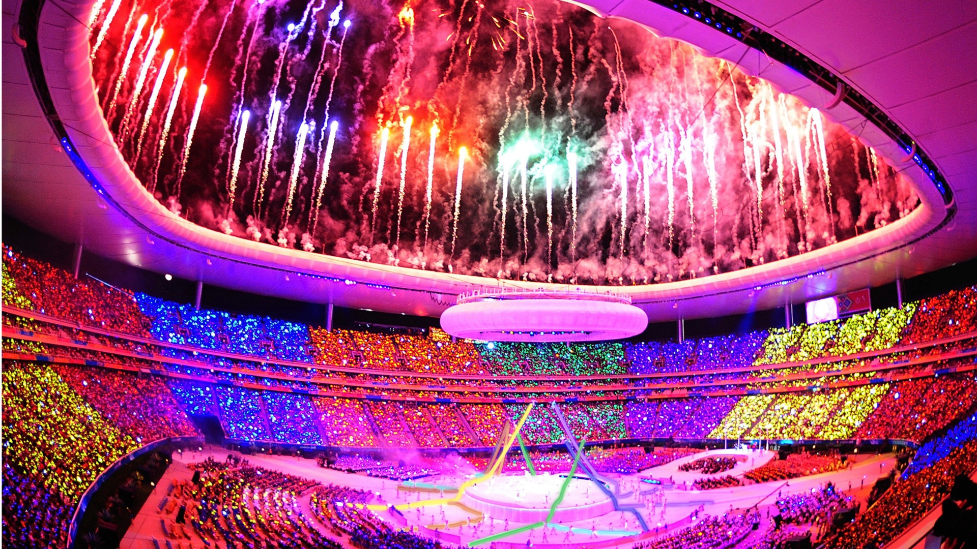 Iconic halo of the Guadalajara Pan Am Ceremonies