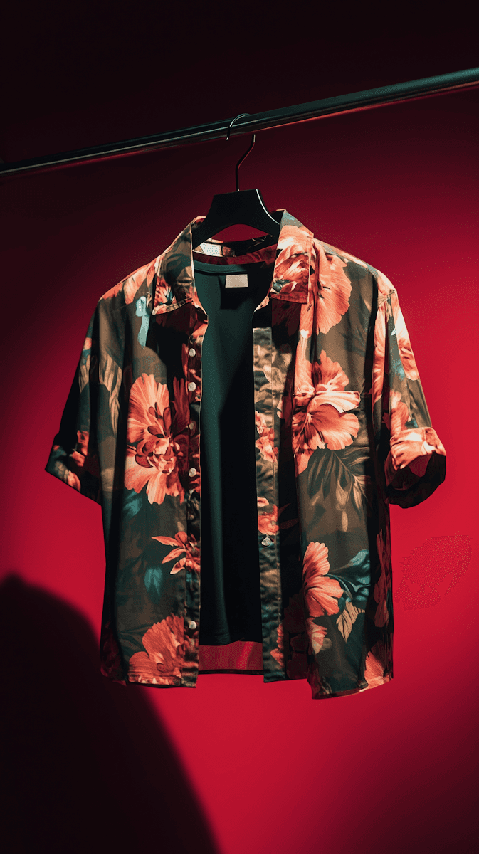 floral shirt