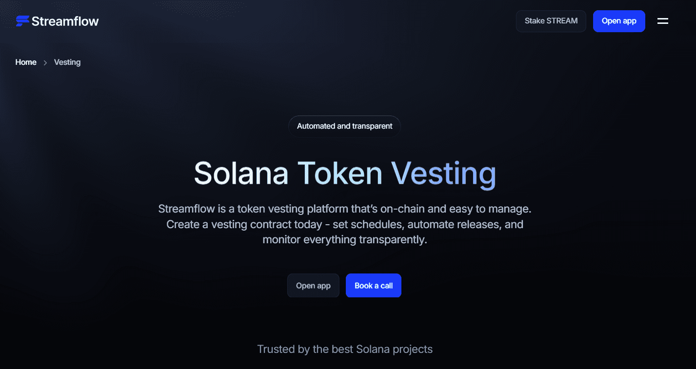 Token Vesting Schedules