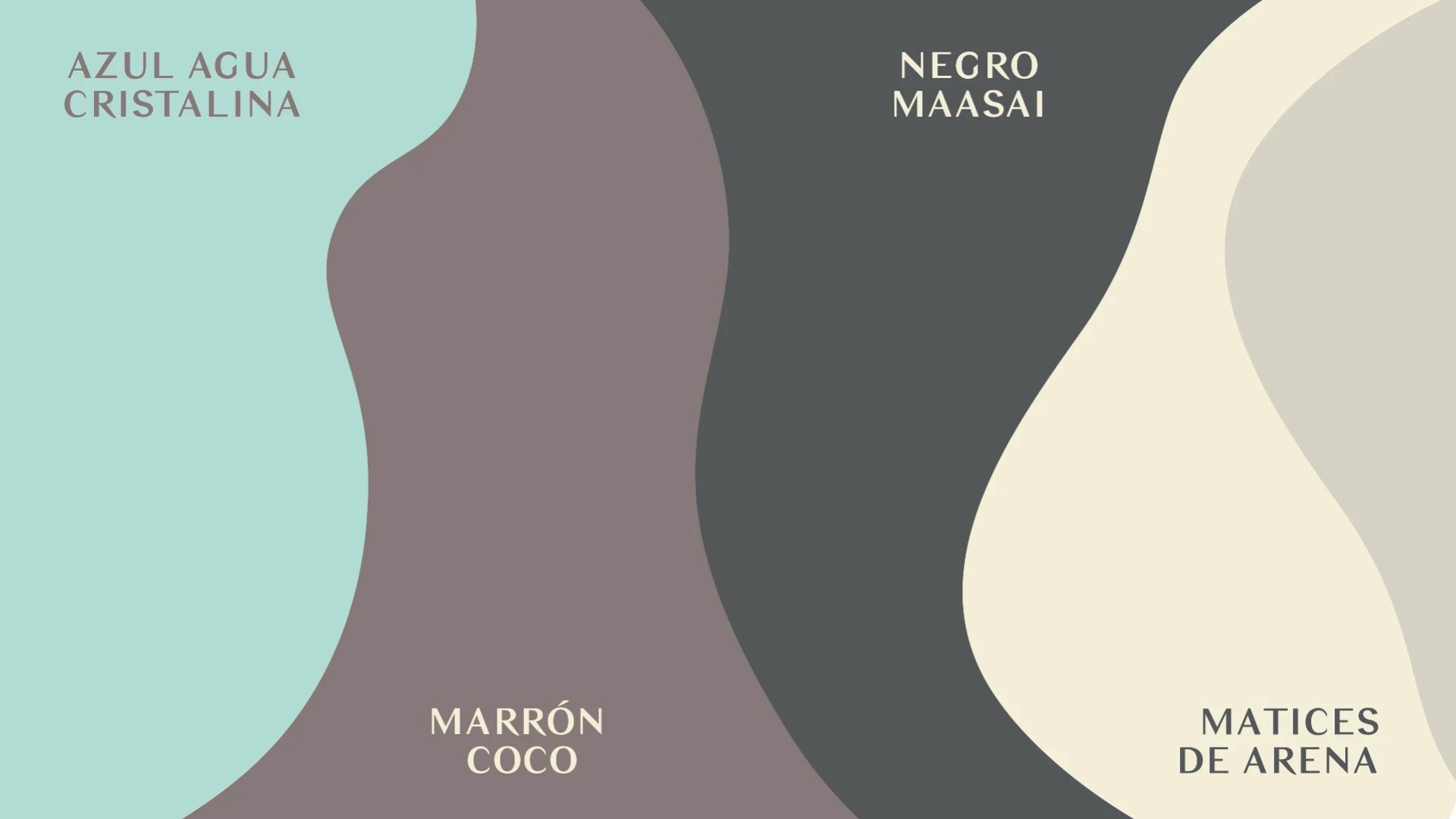 Brand identity, logo design color palette by freelance graphic designer Barcelona.