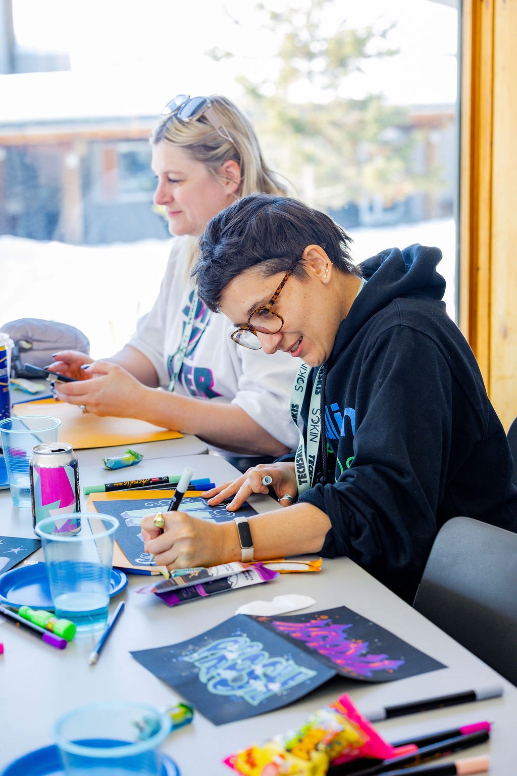 a man holding a microphone in his hands