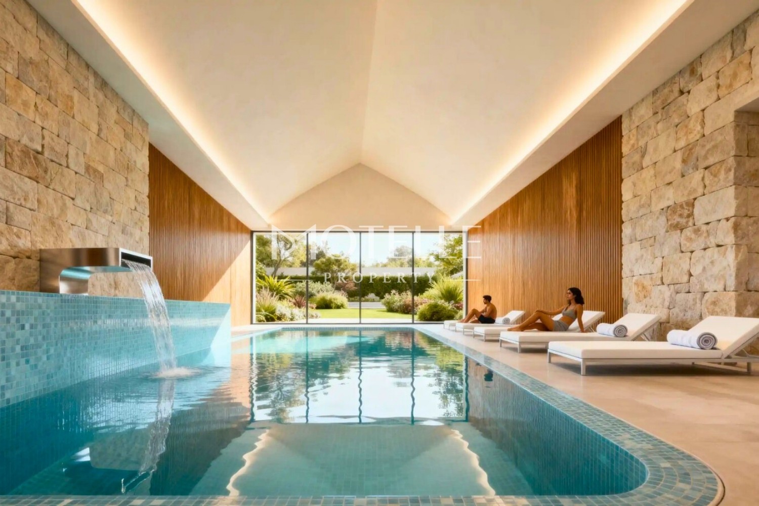 Modern luxury apartment interior at RAMS Park House Maslak Istanbul