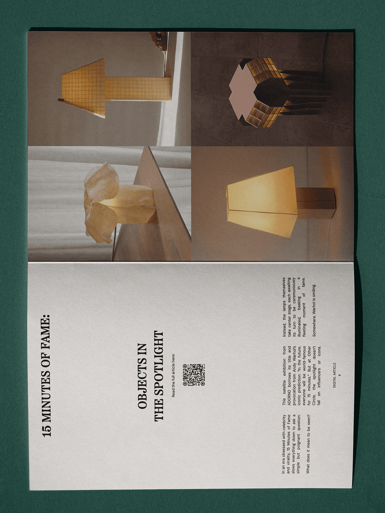 PERSONA ZINE FOR ADORNO DESIGN - COPENHAGEN DESIGN WEEK 2025 by selina donohoe