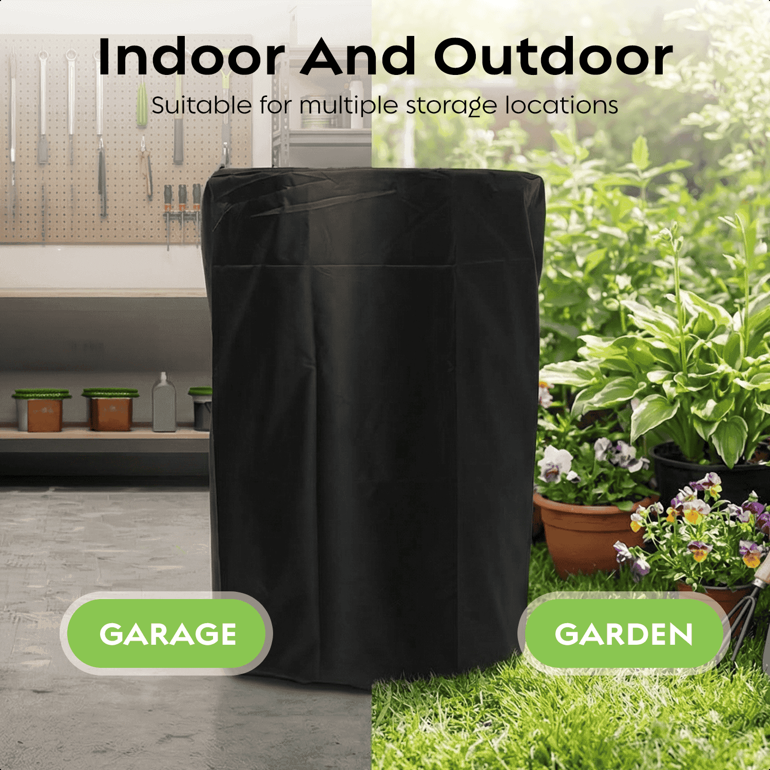 Close-up of a tree stump showing growth rings and a textured brown wood surface.