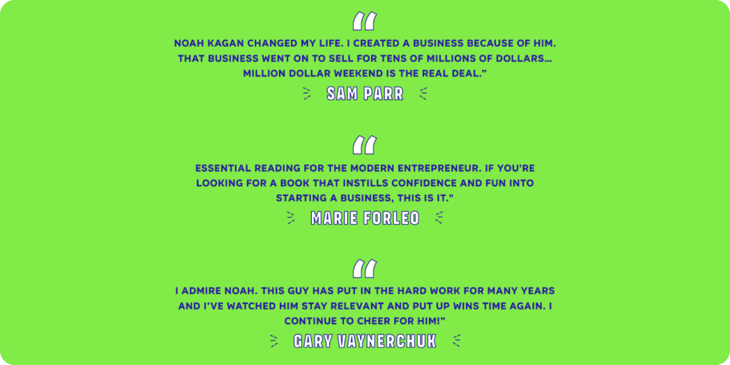 Quotes from promotional boxset