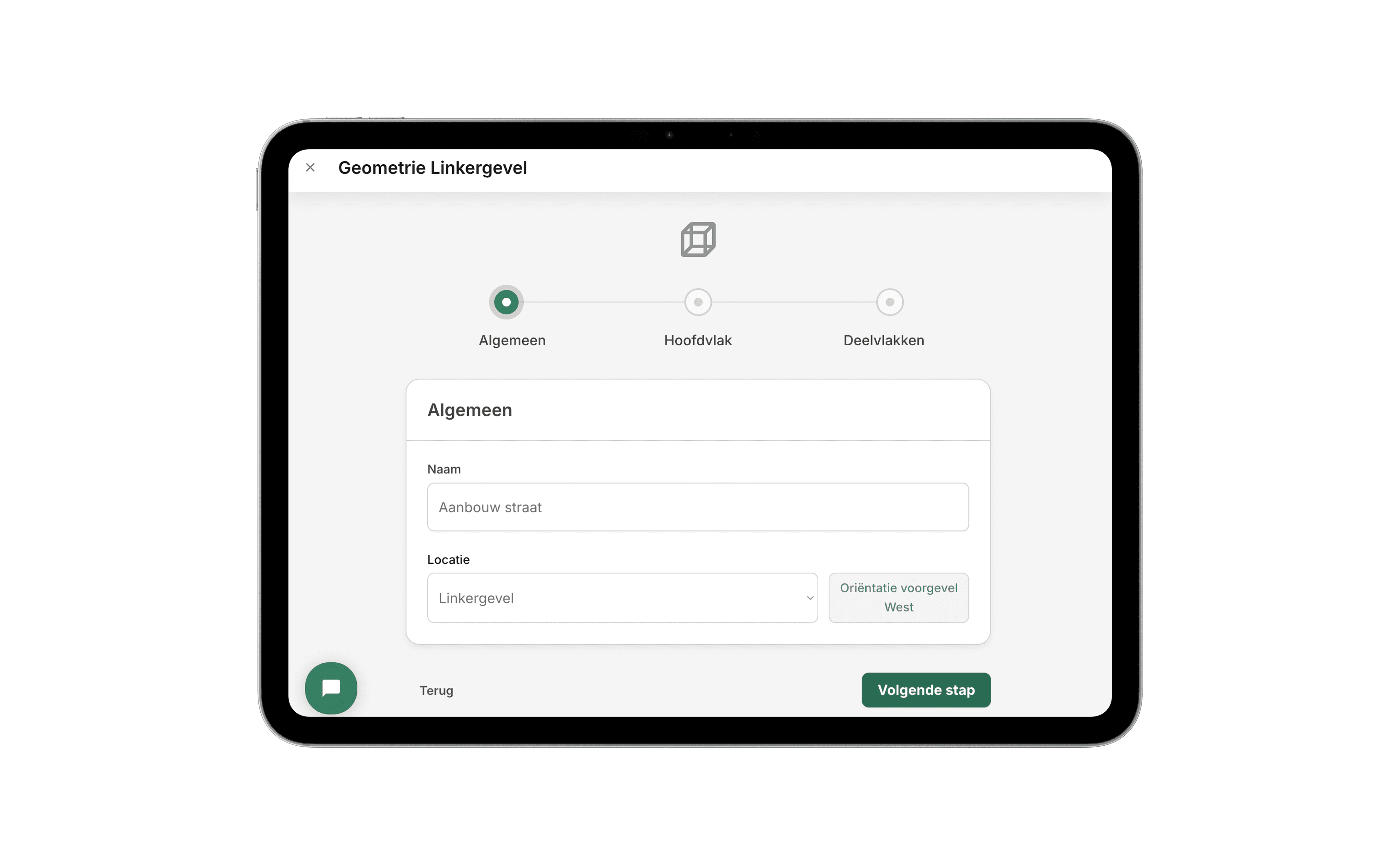 Label-wise orientatie geometrie