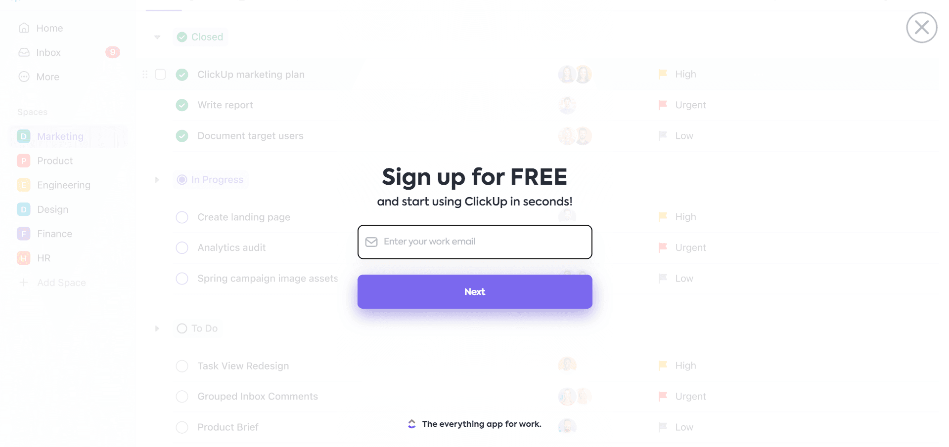 ClickUpの使用開始方法