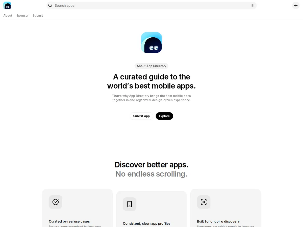 detail image 4 of the app curation framer website template