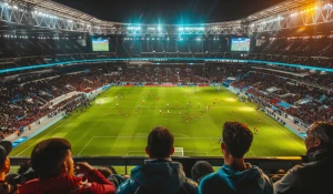 Football stadium picture