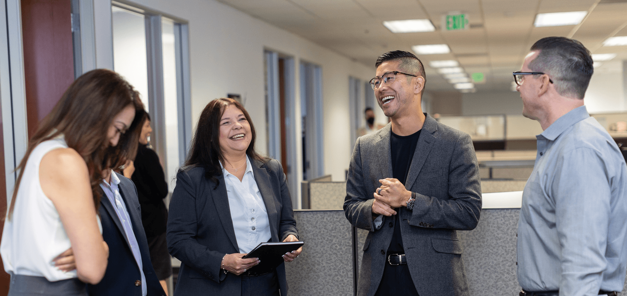 Ori-gen team in the office
