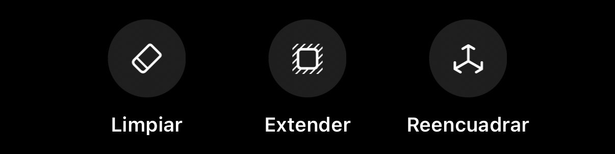 Herramientas de Fotos en el iPhone: Limpiar, Extender y Reencuadrar
