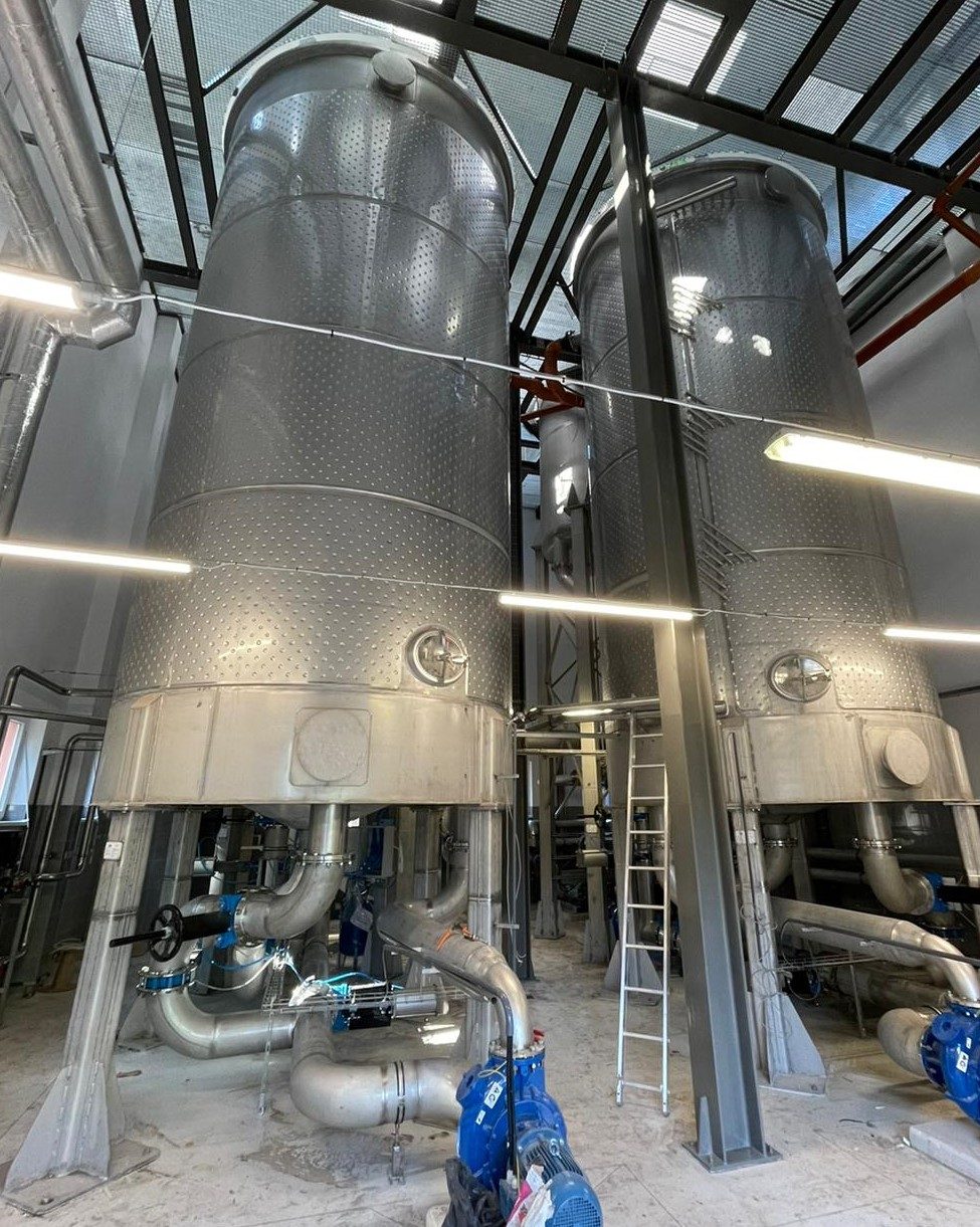 AEROTHERM thermal hydrolysis reactors at the Ekomvo sludge treatment plant, Zielona Góra, Poland