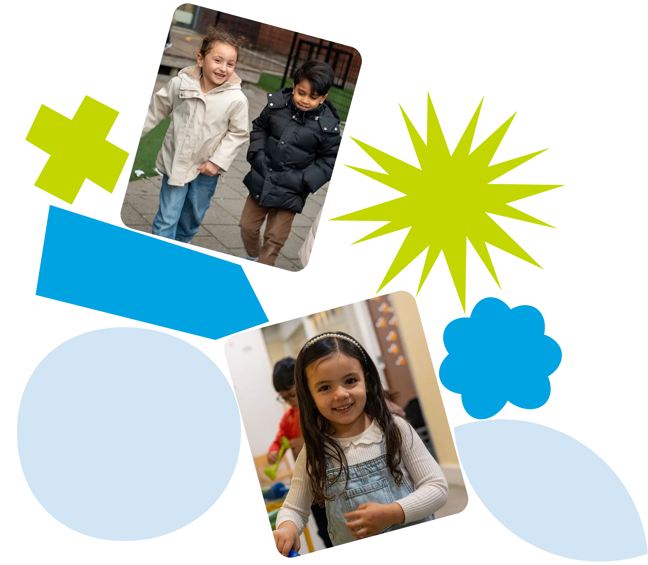 Hero afbeelding al qoeba, spelende kinderen