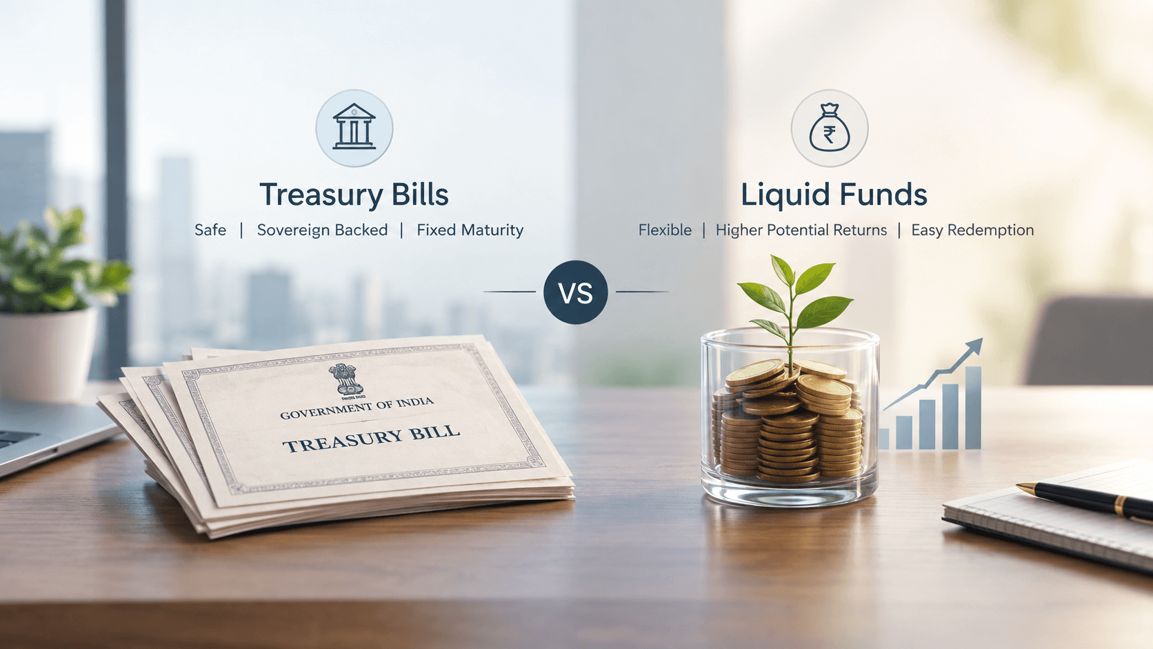 Treasury Bills vs Liquid Funds