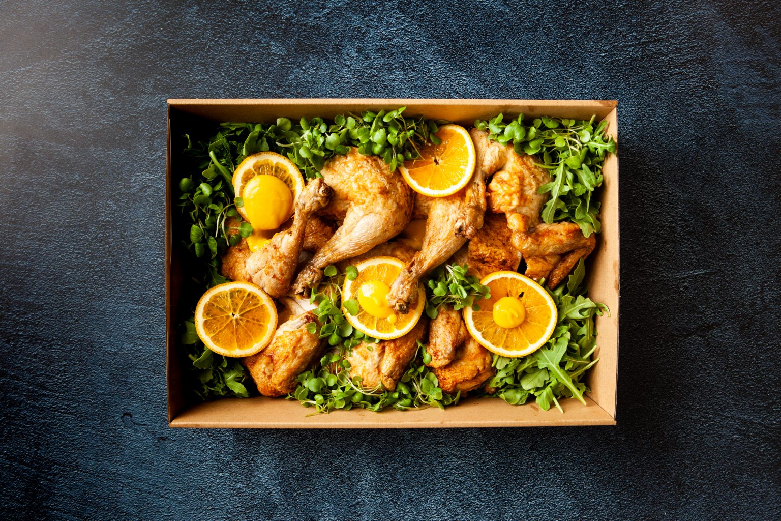 Cold Chicken Hamper Box