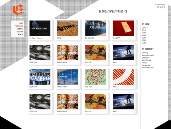 2018 everomp.com Website design thumbnail