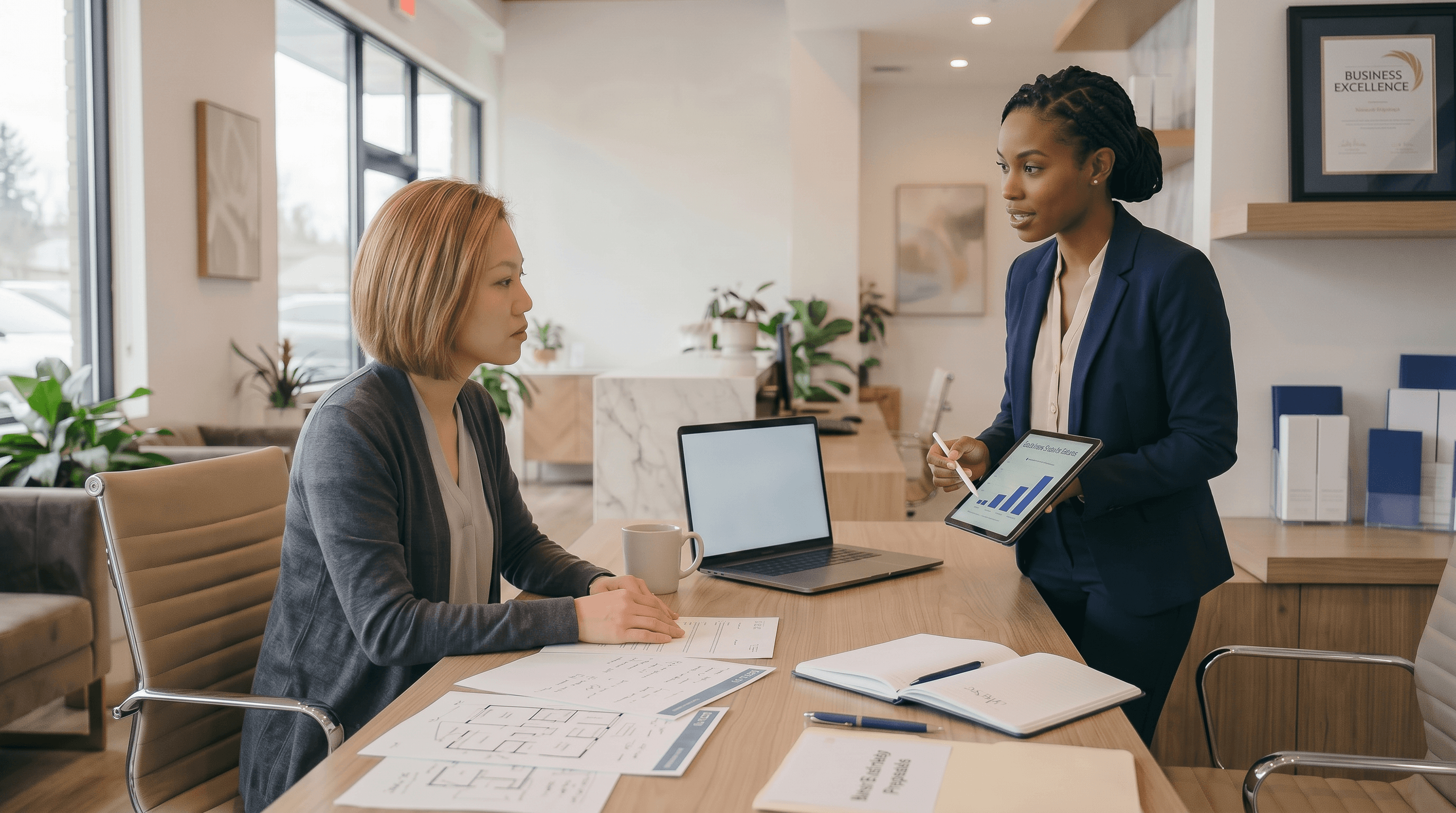 Diagnosing the issues and supporting the owner.