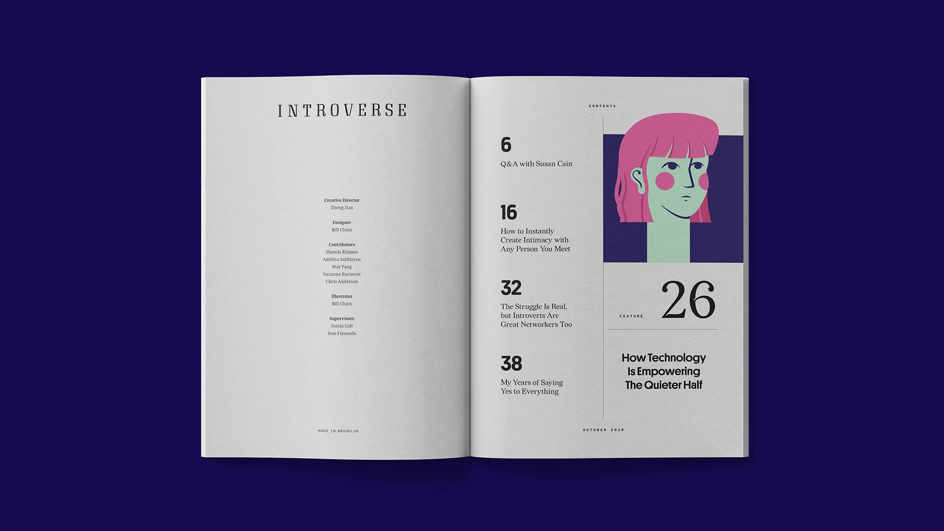 Bill Chien - magazine sample