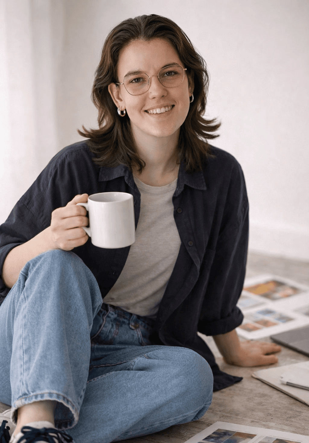 Portrait of portfolio creator