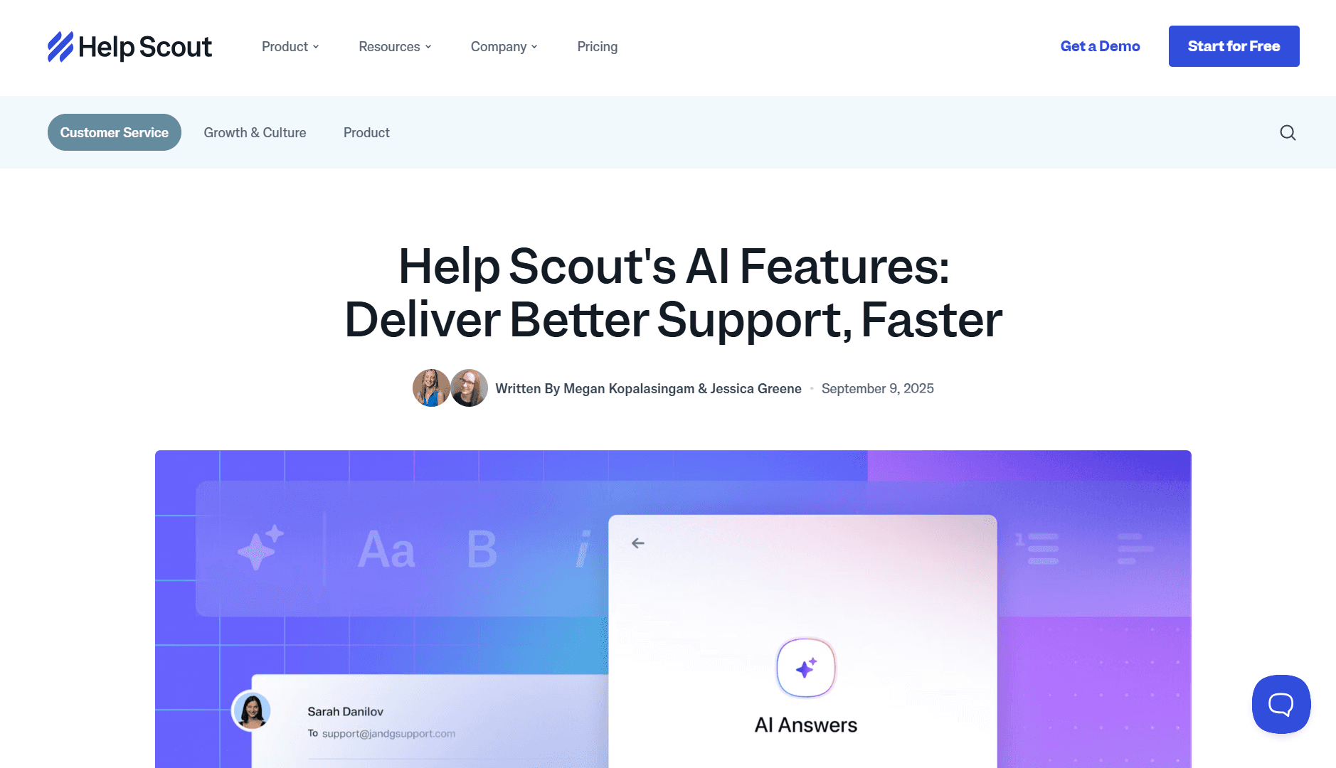 Help Scout AI Summarize