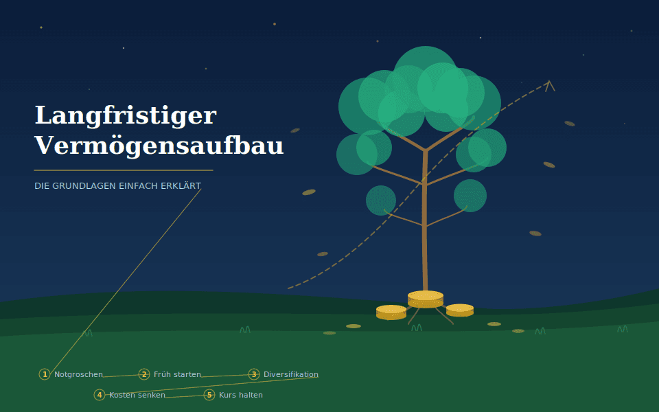 Langfristiger Vermögensaufbau Grundlagen