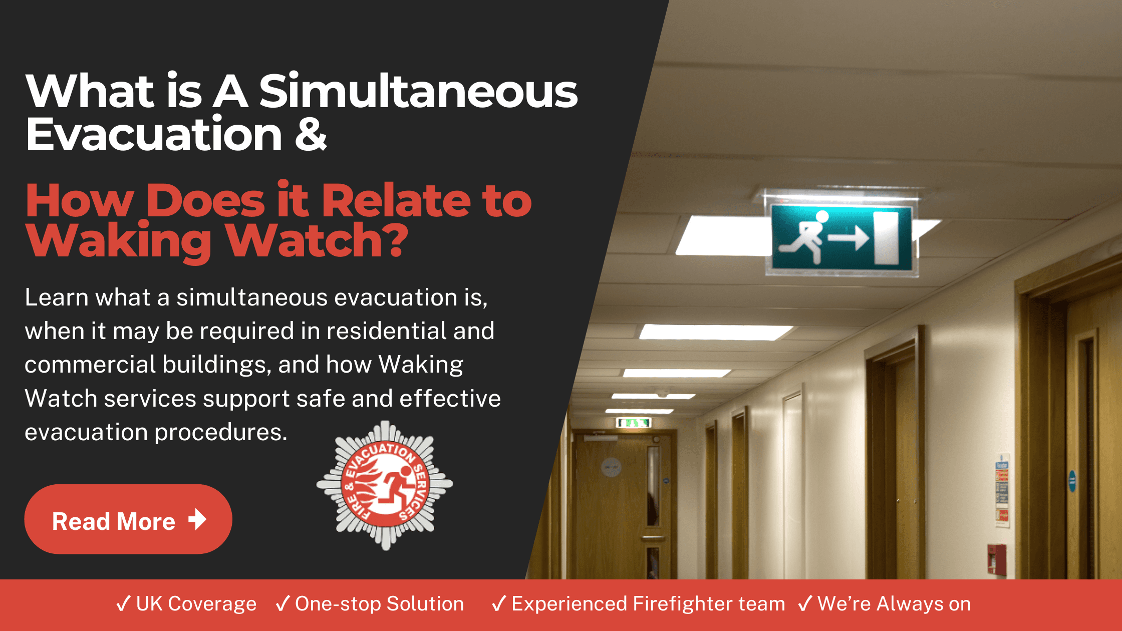 Original infographic of What is A Simultaneous Evacuation & How Does it Relate to Waking Watch? 