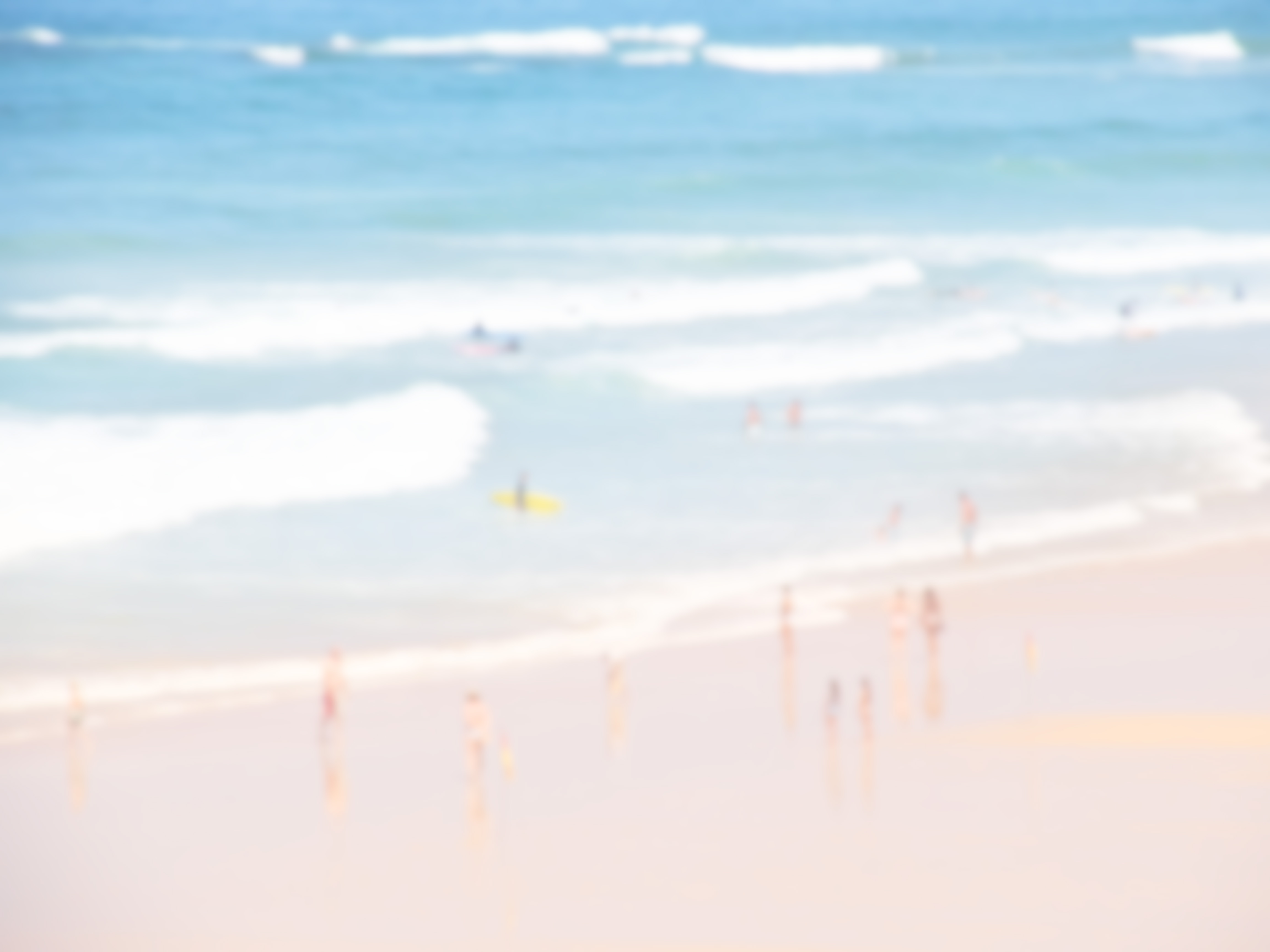 Beach with waves