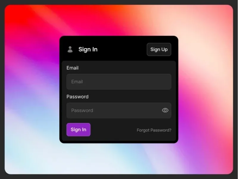 Sign In framer form components