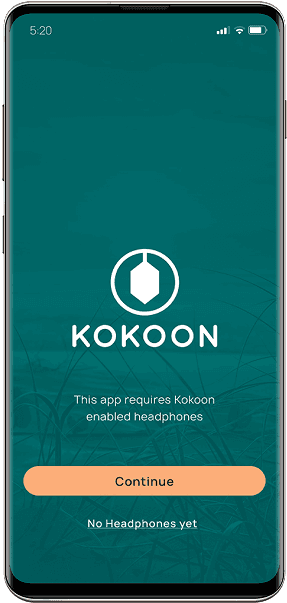 images of app account set up
