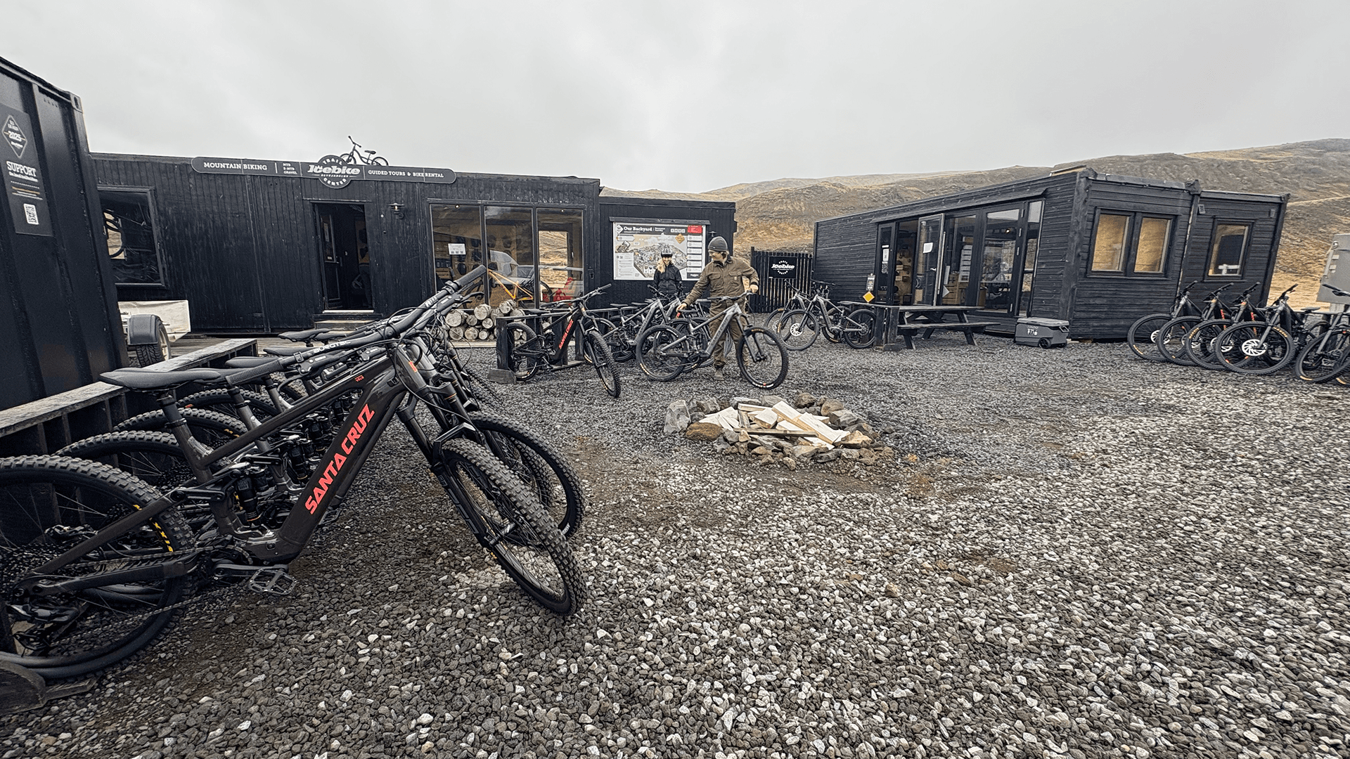 Reykjadalur Trailcenter location