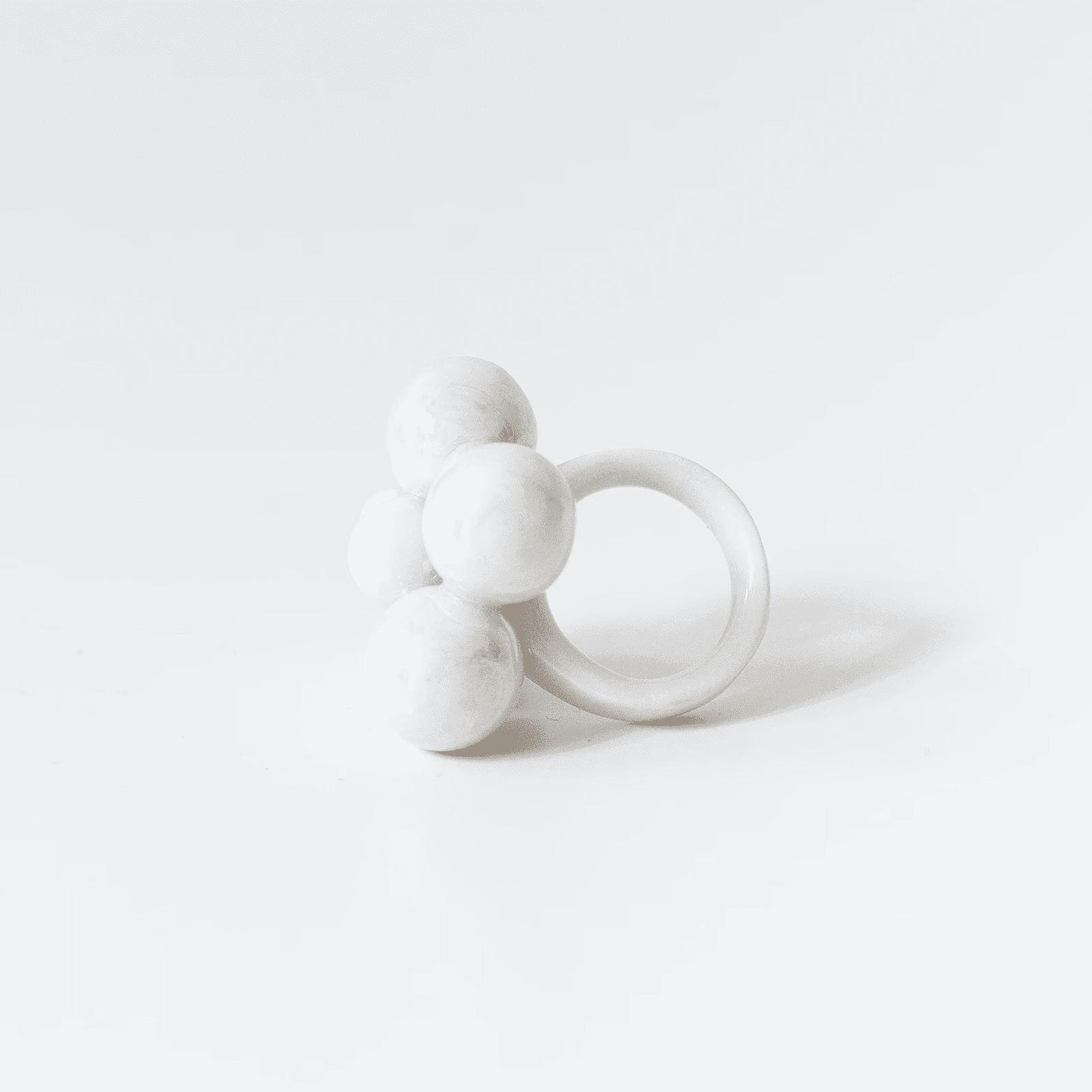 Bubbles prsten porcelan