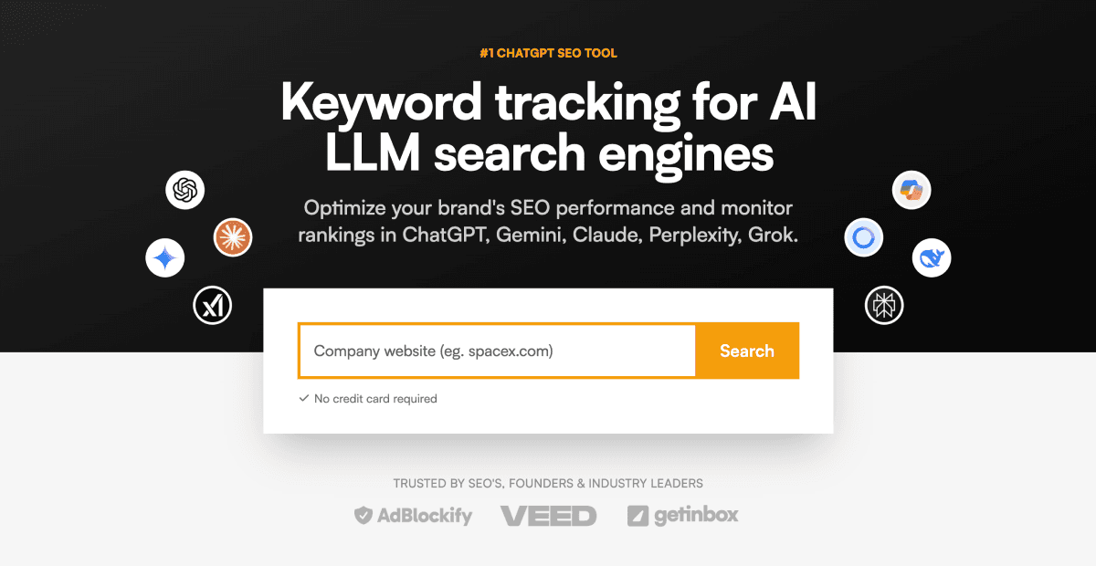 LLMrefs - Generative AI Search Analytics - LLM SEO Tracker