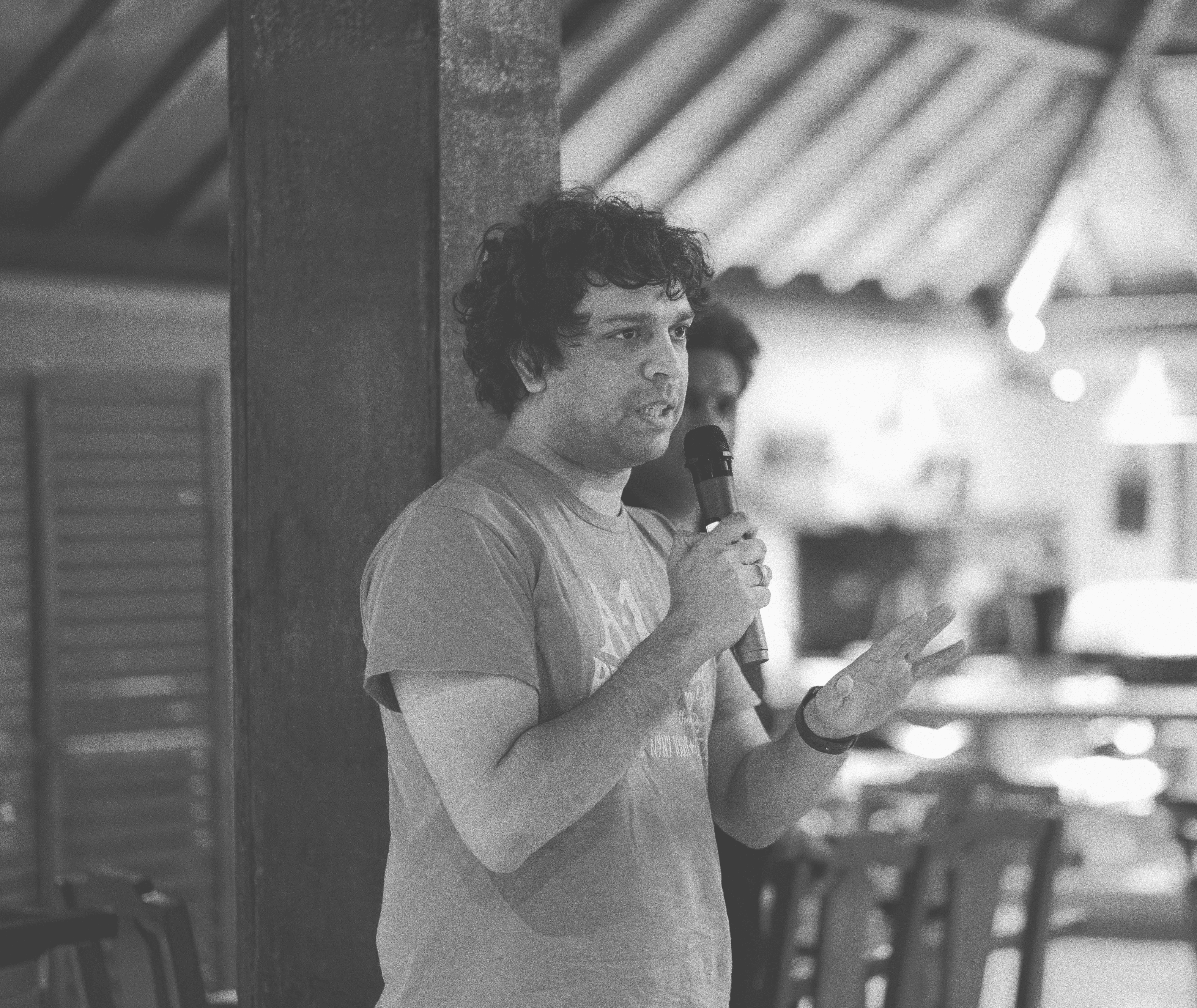 Sharing his insights on craft