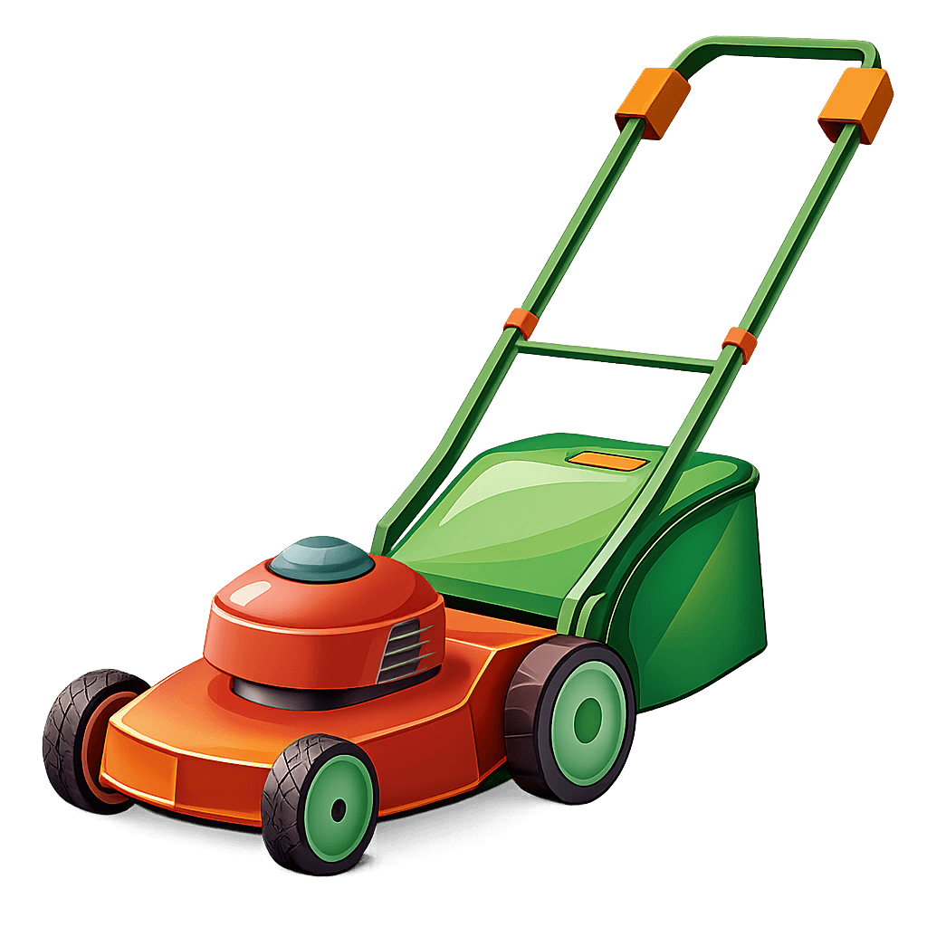 Lawn mowing machine