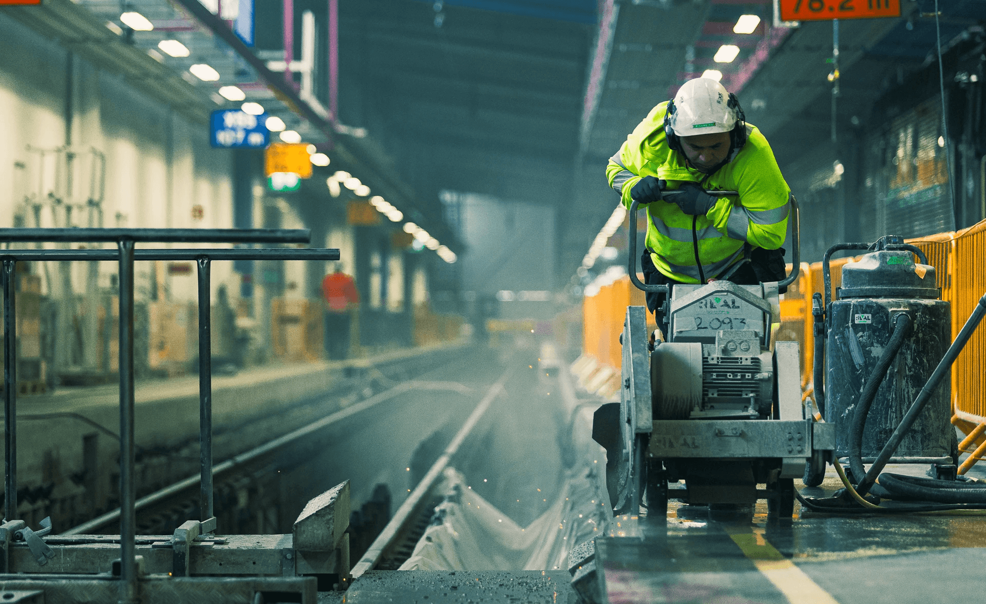 Rival, Betongsågning i Stockholm