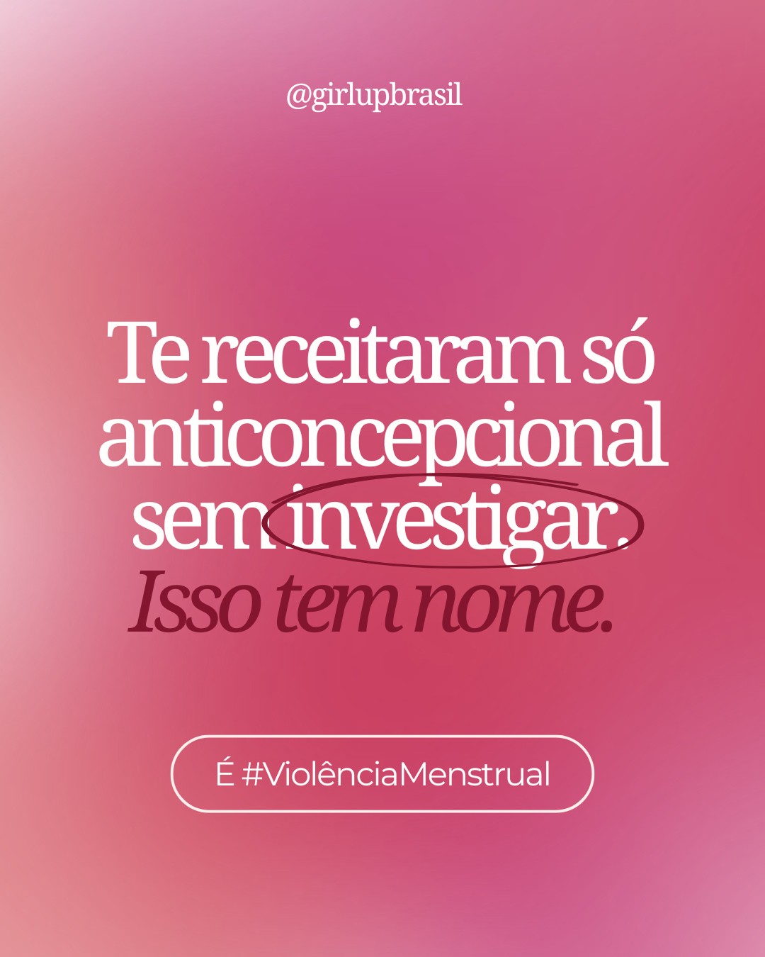 Imagem da campanha