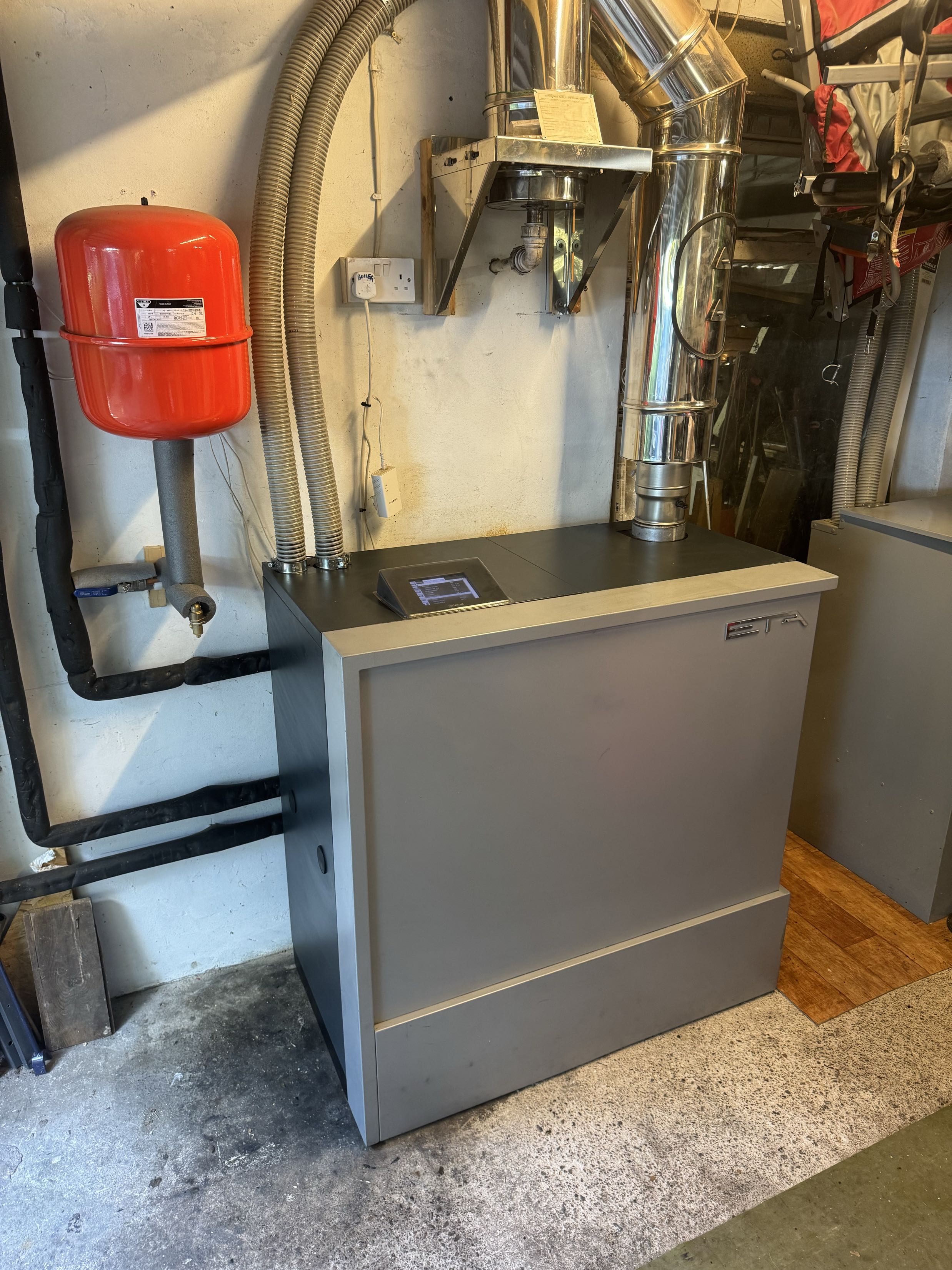 ETA PU 15 biomass boiler service
