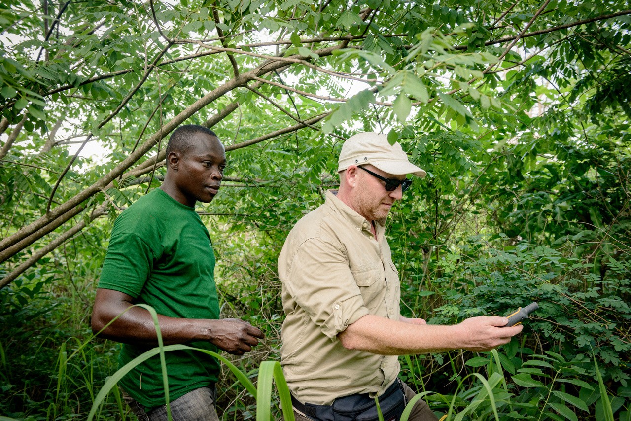 Arbeit für den Waldschutz im PROJECT TOGO