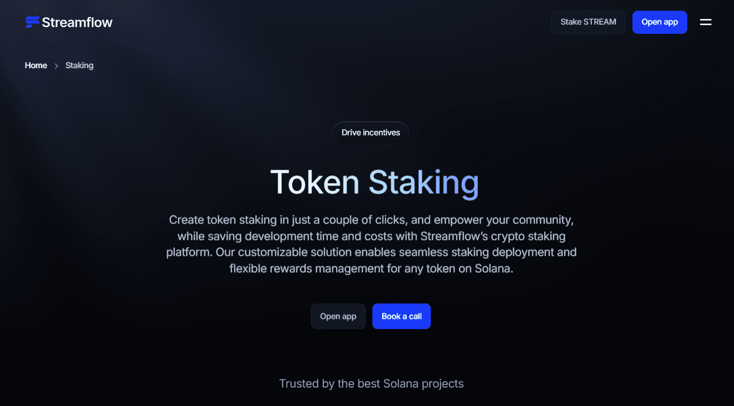 Token Staking on Solana