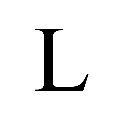 Letter L icon