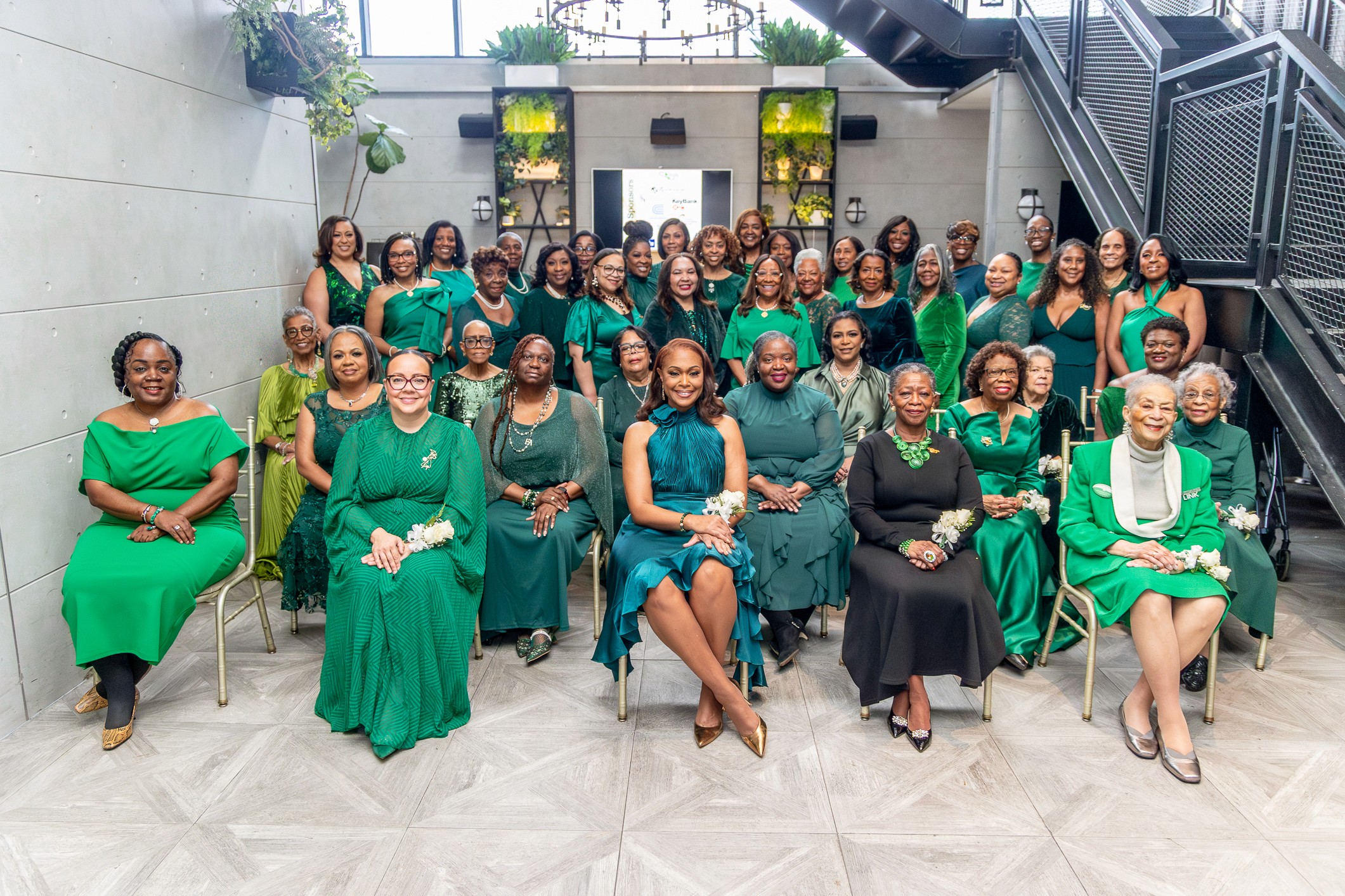 Greater Queens Chapter of the Links Inc. Group Photo