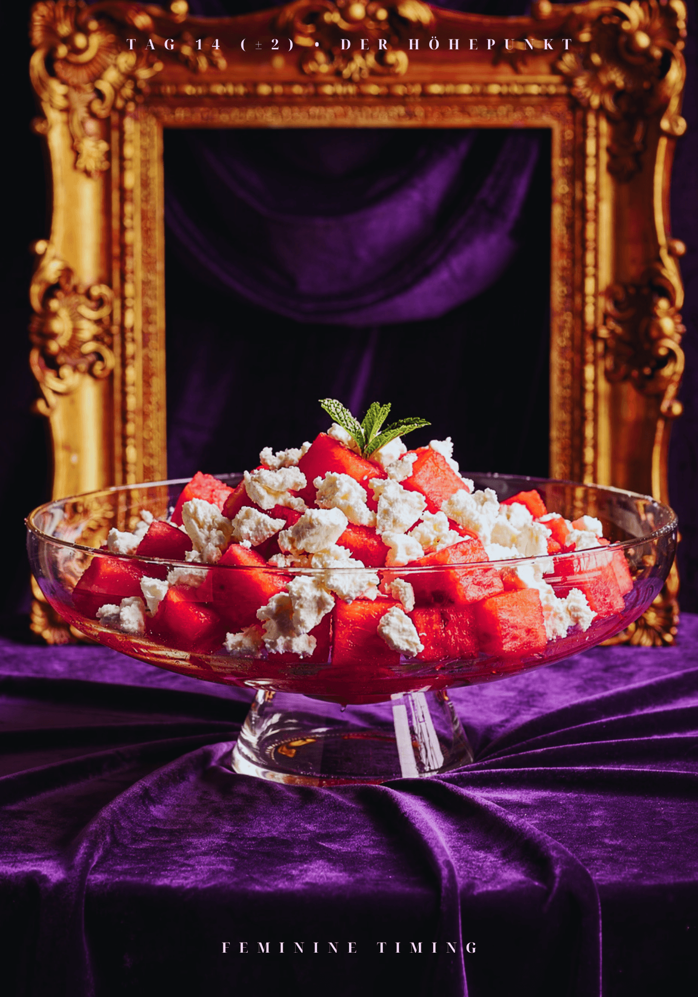 Feminine Timing Rezept aus dem Zyklus-Buch von Yuliya Morozova mit phasenspezifischer Ernährung für Menstruation, Follikelphase, Ovulation und Lutealphase