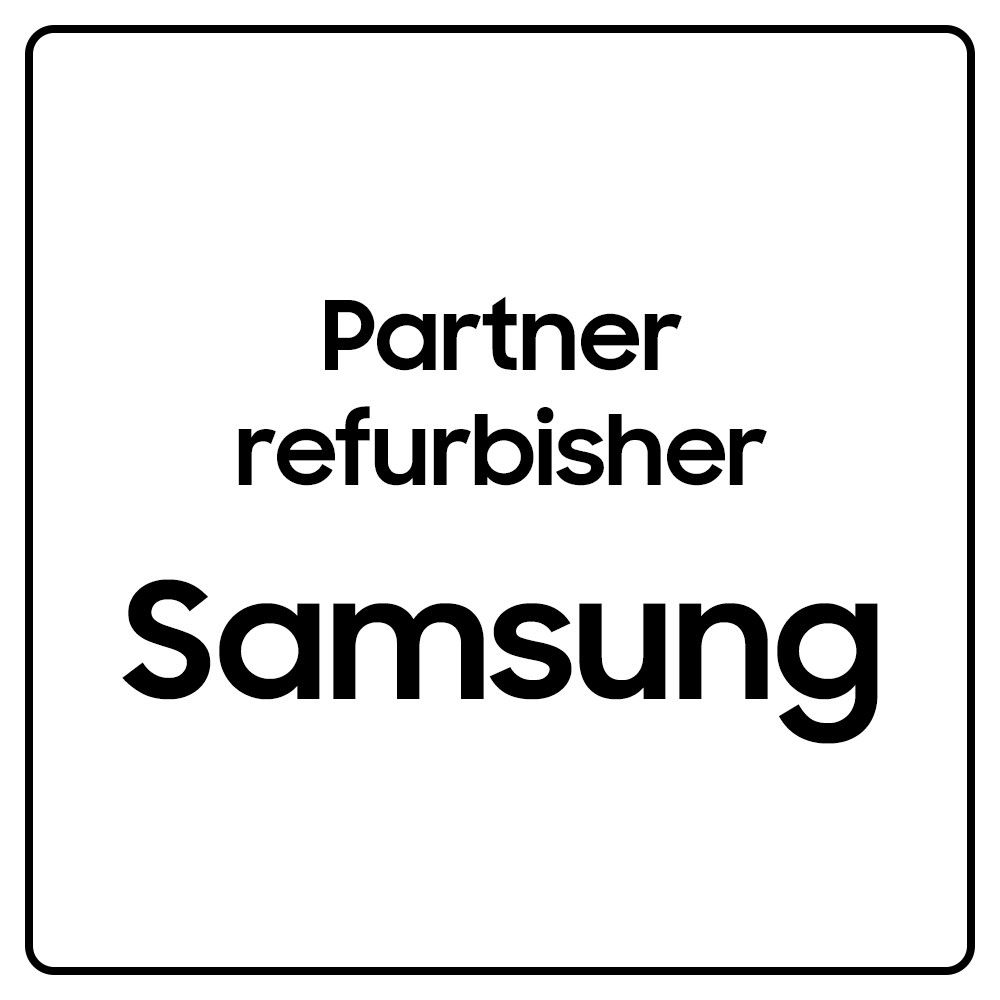 Official logo Samsung "Authorized refurbisher partner"