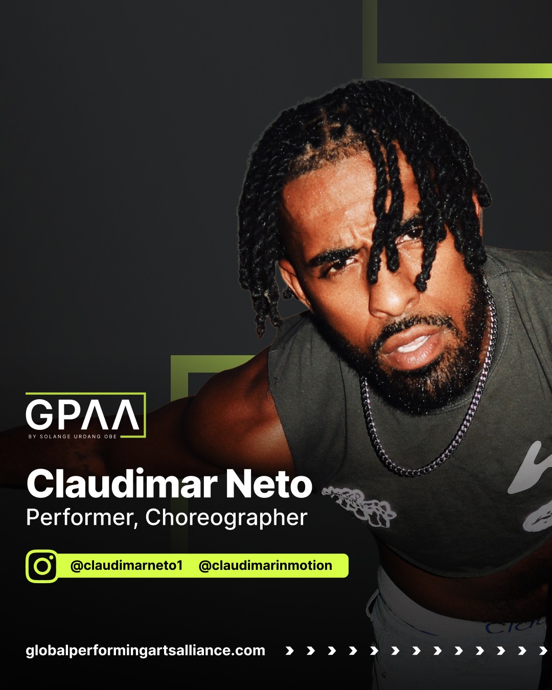 Judge Claudimar Neto, Performer, Choreographer & West End Star