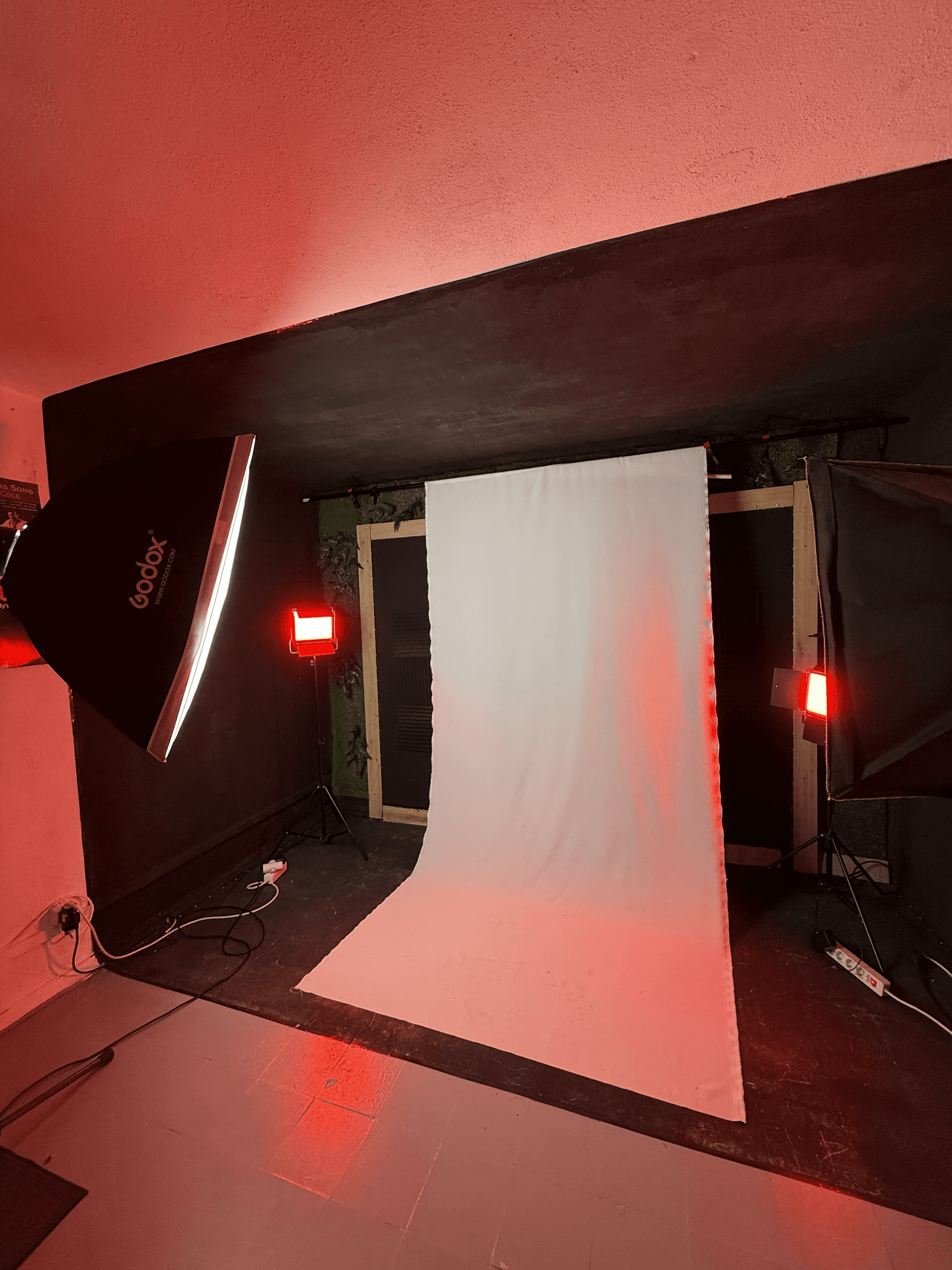 Woman In White Background