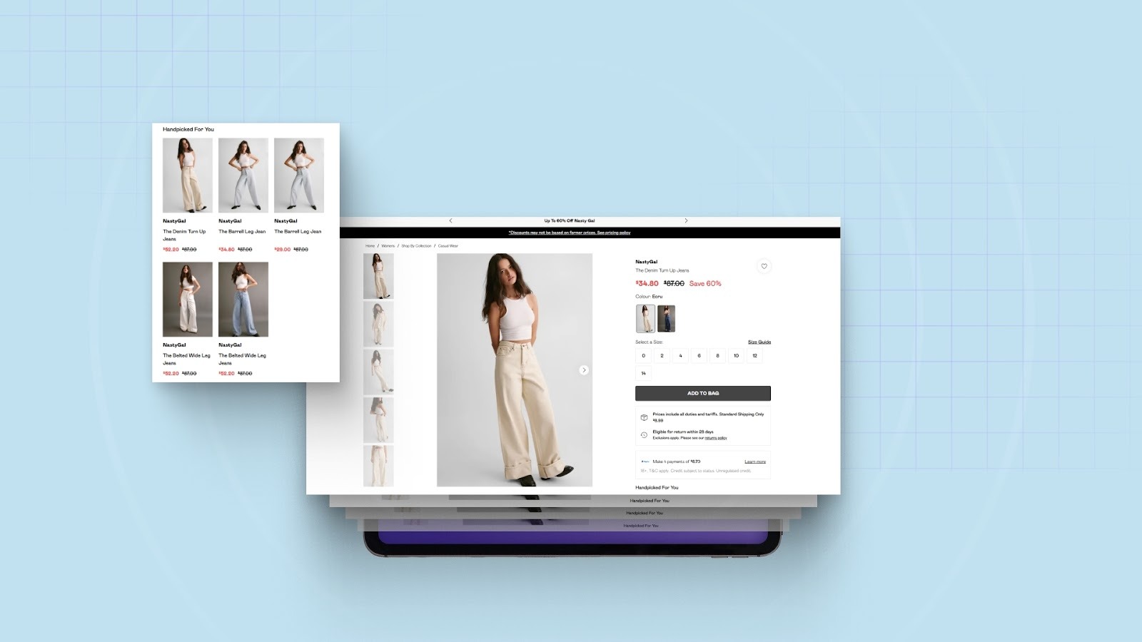 Nasty Gal’s Out-of-Stock Behavioral Recommendations