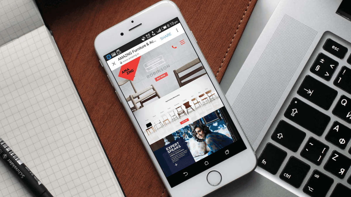 Amazng Furniture & Accessories | Digital-First Brand Identity for a premium Indian furniture brand