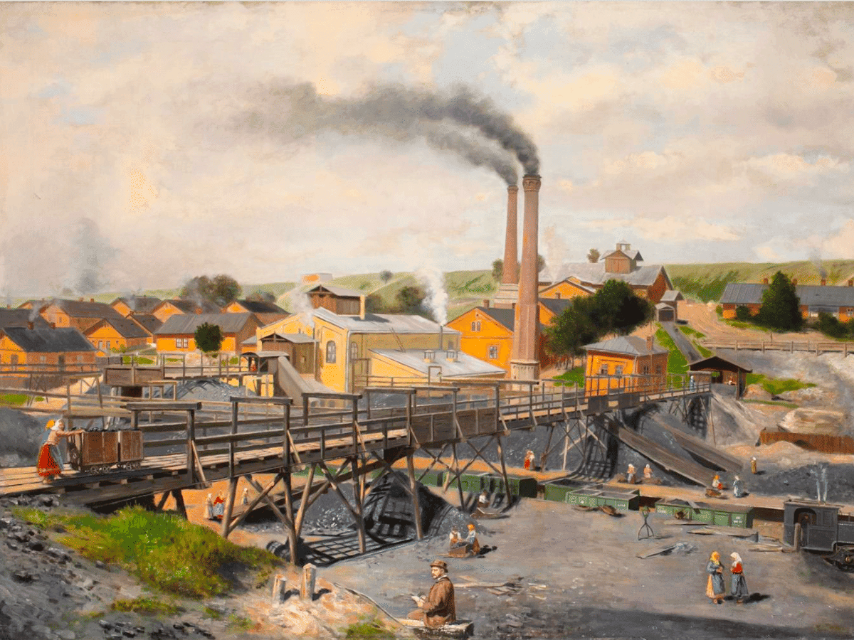 工業革命(資料來源:Industrial Ironworks, Edmund Kregczy)