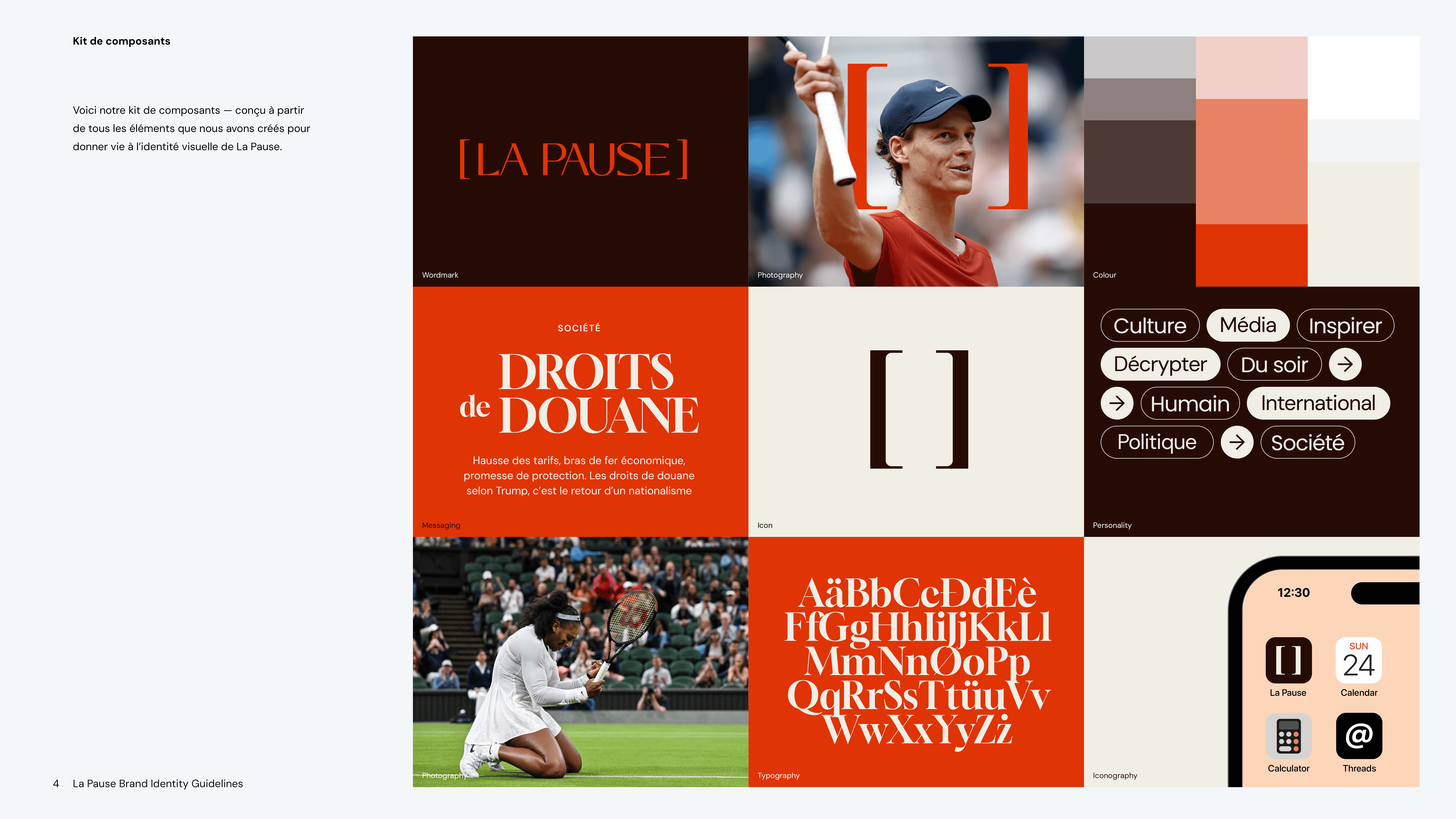 La pause Graphic Guidelines